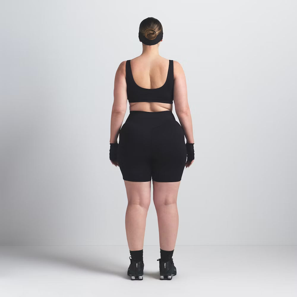 NikeSKIMS MATTE 5 INCH BIKER SHORT | OBSIDIAN