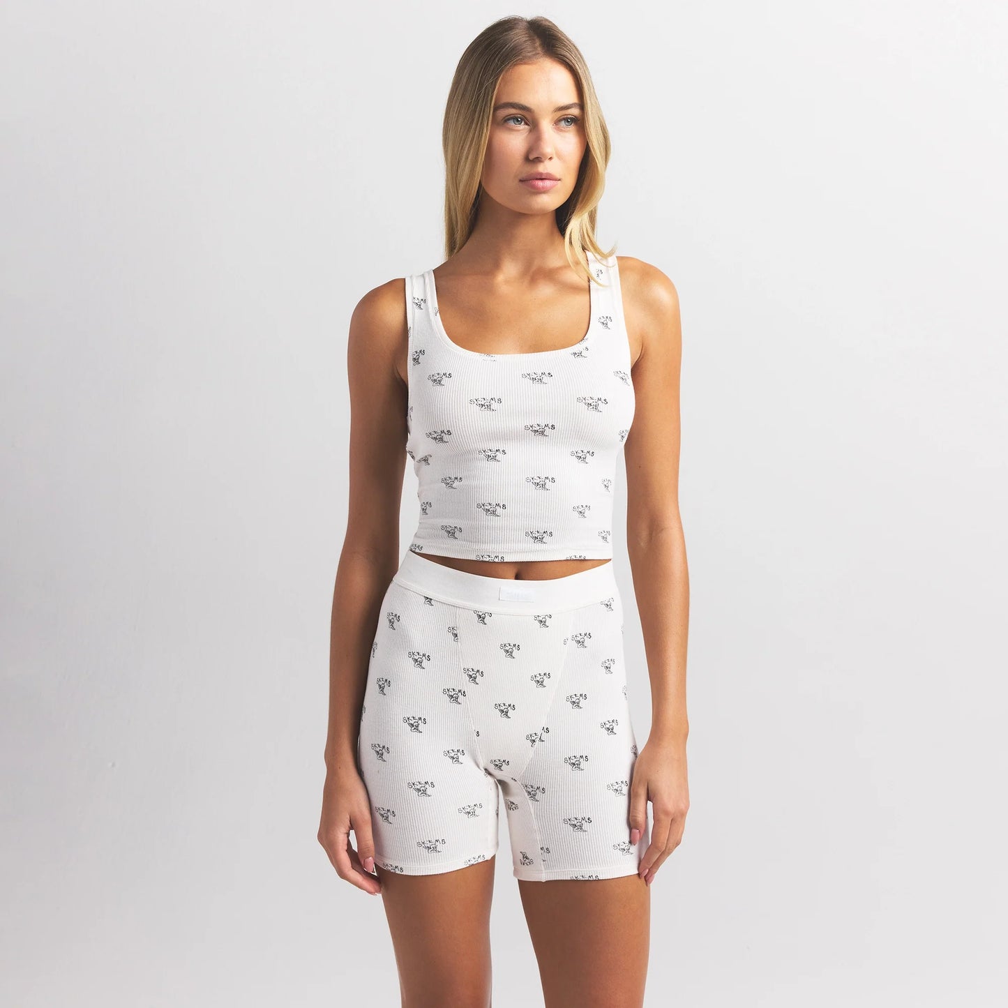 COTTON RIB BOXER 3-PACK | SKIMS ANGEL MULTI