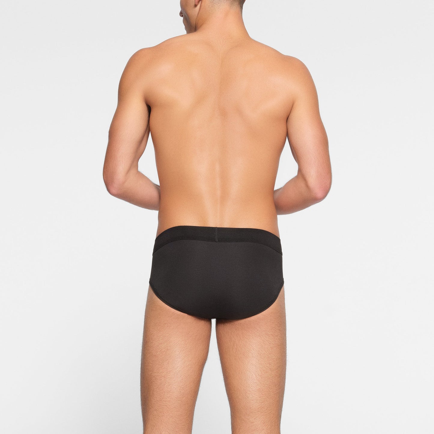 SKIMS COTTON MENS BRIEF 3-PACK | ONYX