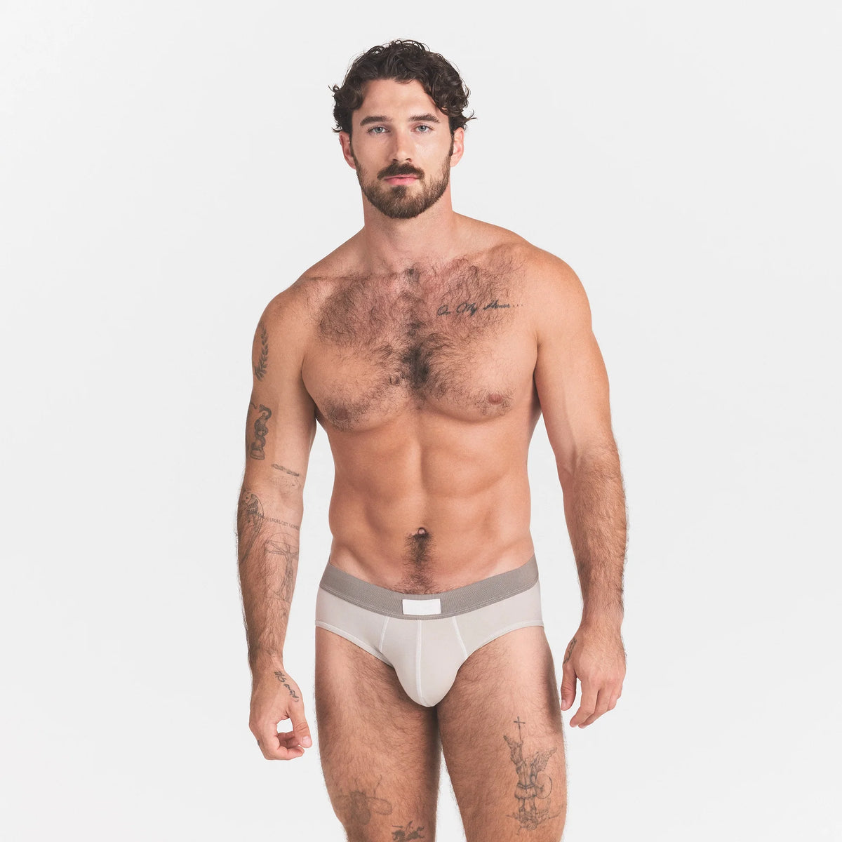 SKIMS COTTON MENS BRIEF 3-PACK | BORDEAUX STONE MULTI