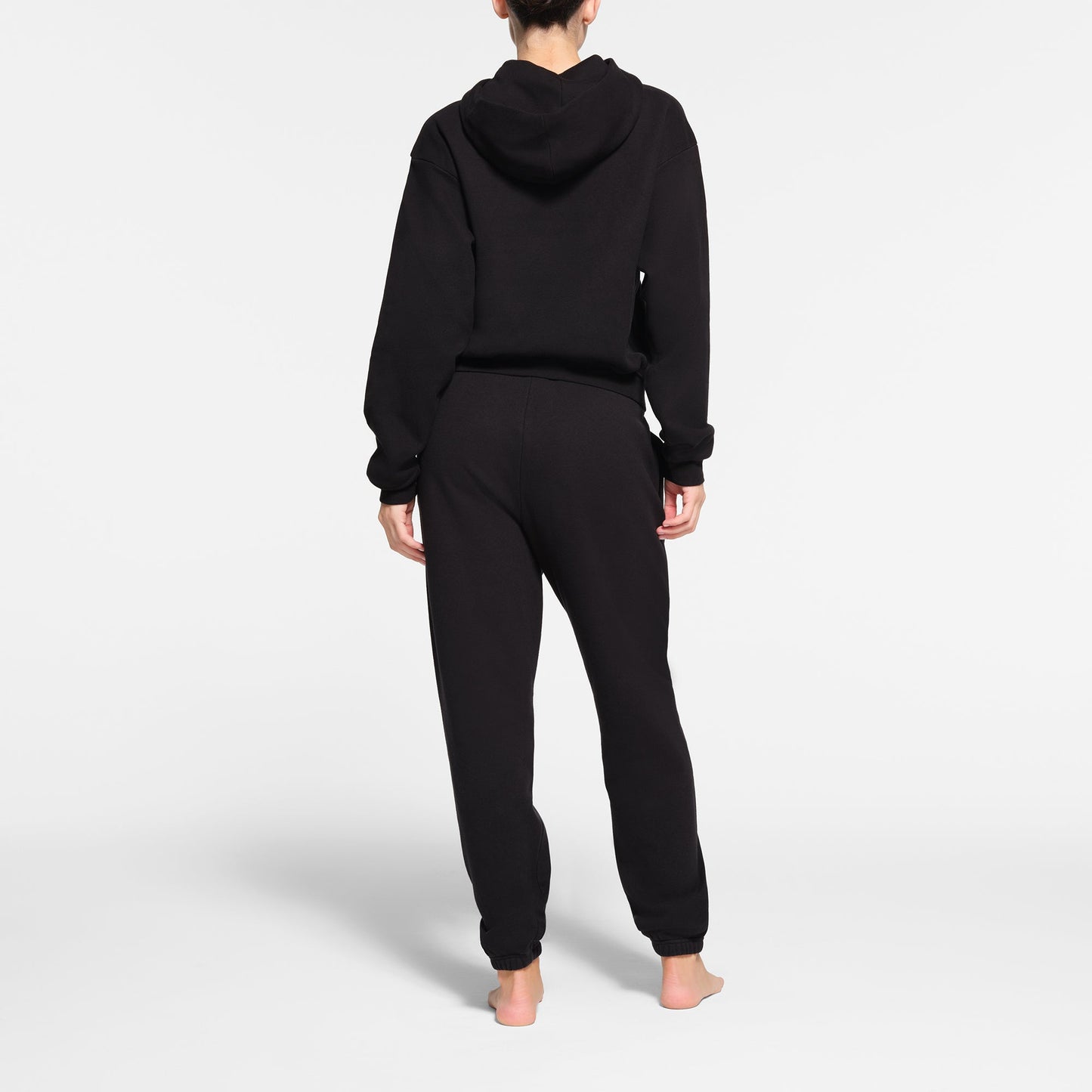 COTTON FLEECE JOGGER | ONYX