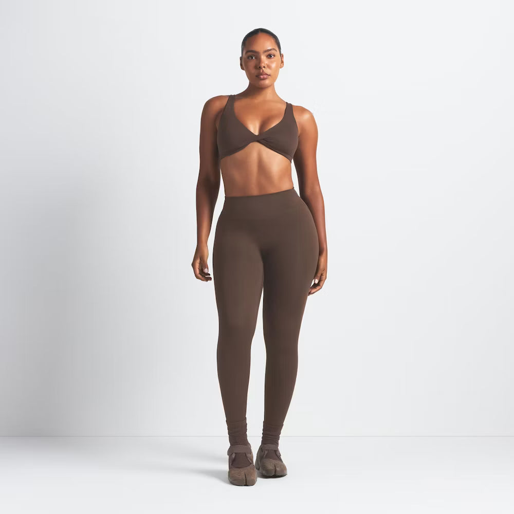 NikeSKIMS MATTE 26 INCH LEGGING | DARK SEPIA