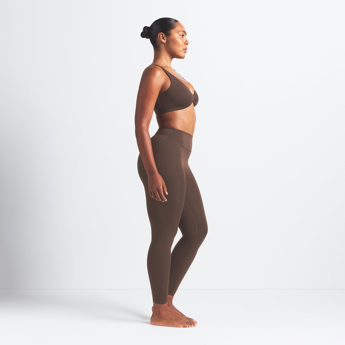 NikeSKIMS MATTE 26" LEGGING | DARK SEPIA