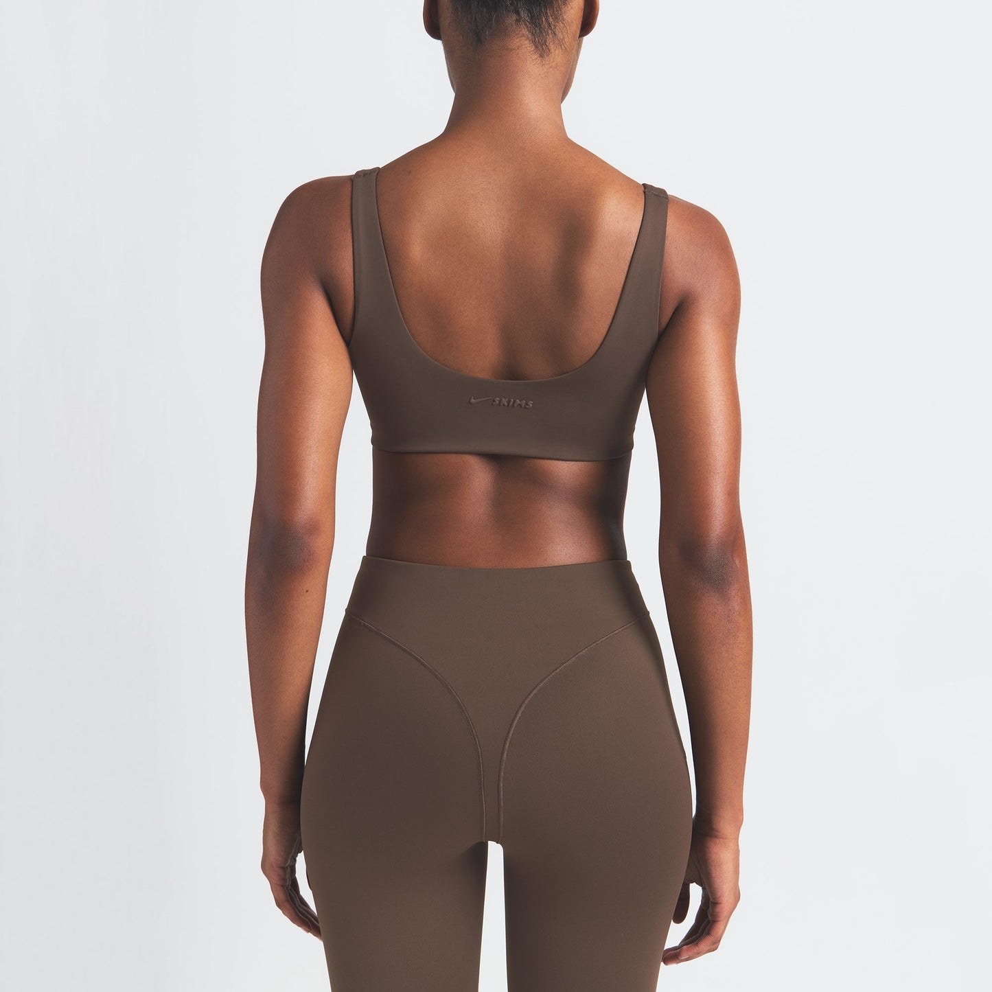 NikeSKIMS MATTE V-LINE 26" LEGGING | DARK SEPIA