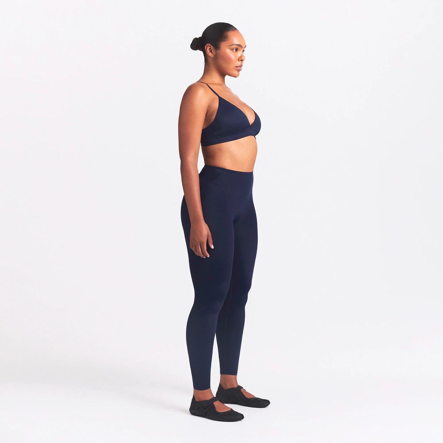 NikeSKIMS SHINE BONDED WAIST 26" LEGGING | NAVY