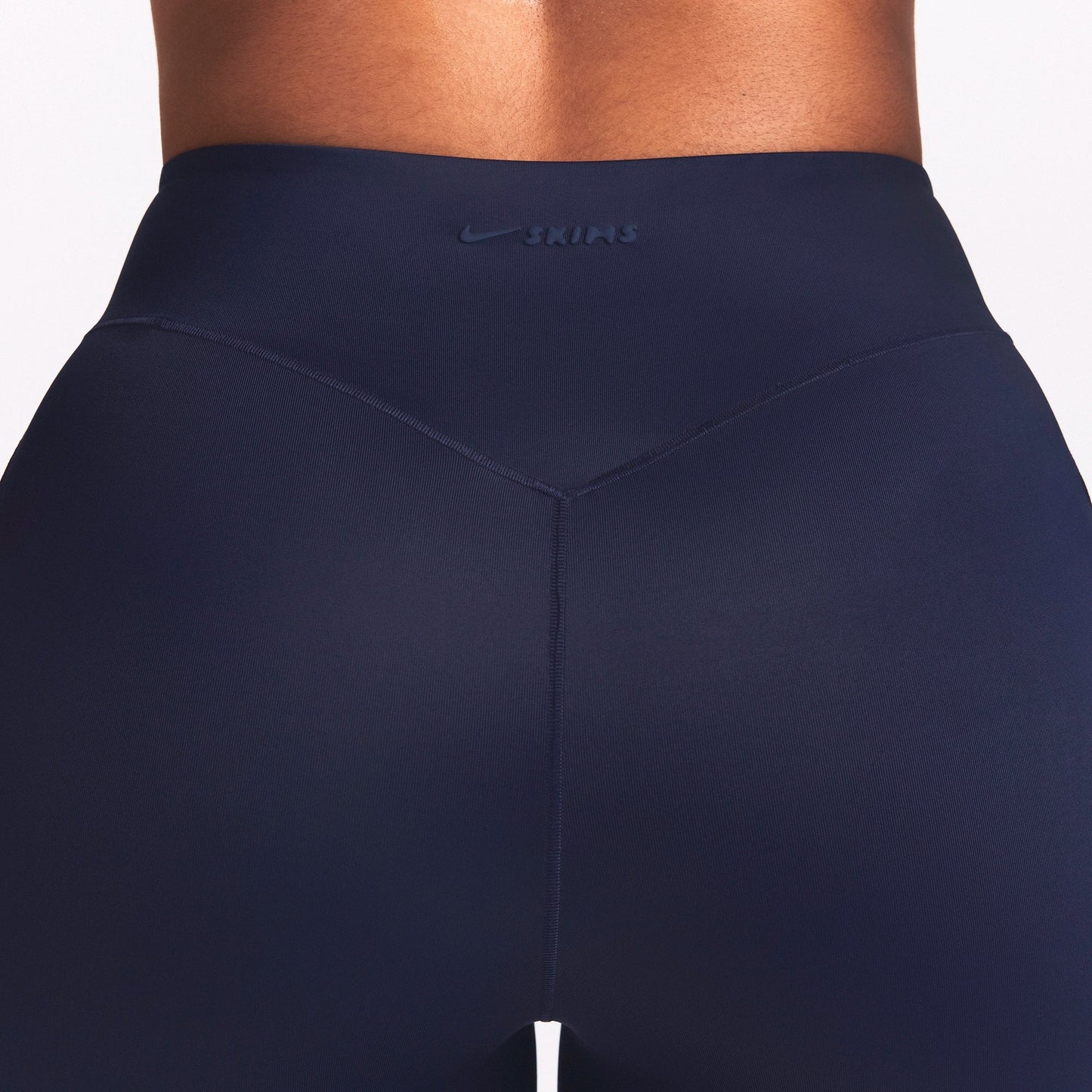 NikeSKIMS SHINE BONDED WAIST 26" LEGGING | NAVY