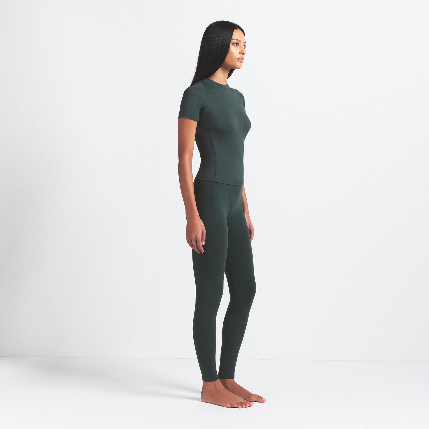 NikeSKIMS VINTAGE SEAMLESS LEGGING 26" | DARK TEAL