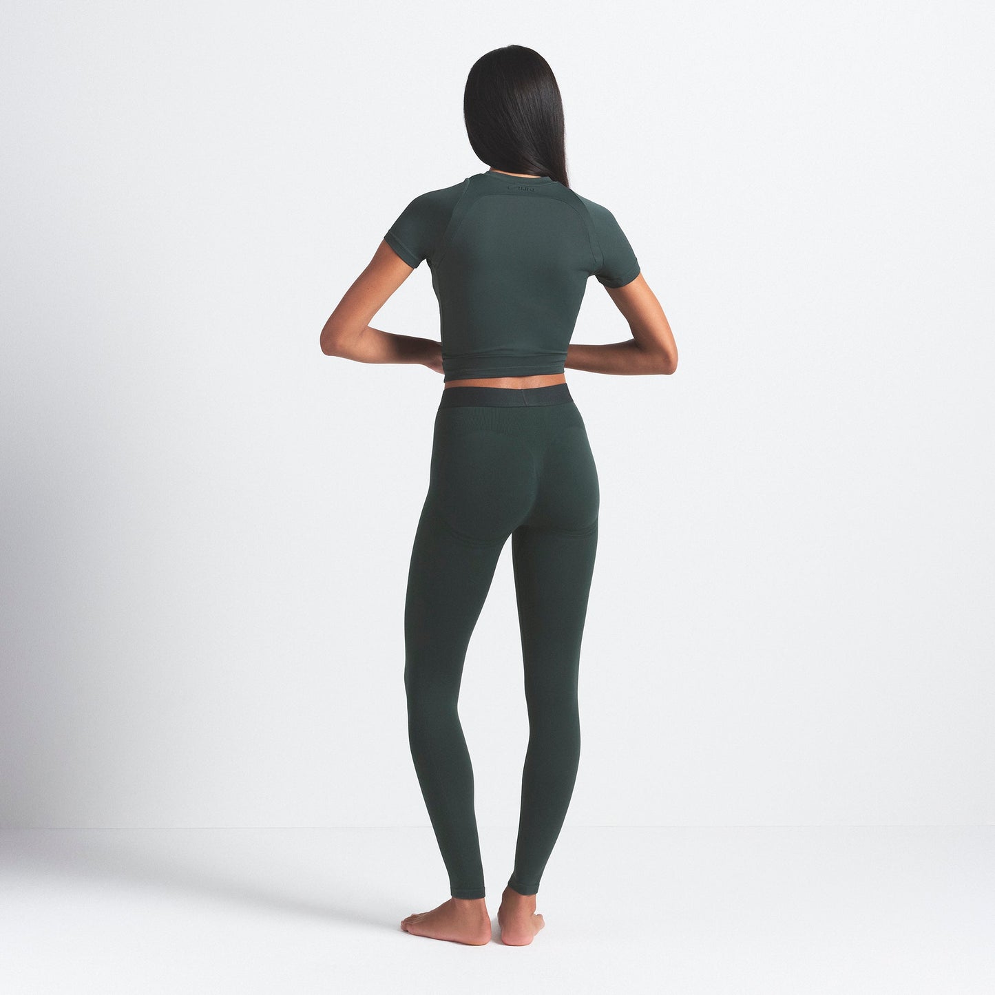 NikeSKIMS VINTAGE SEAMLESS LEGGING 26" | DARK TEAL
