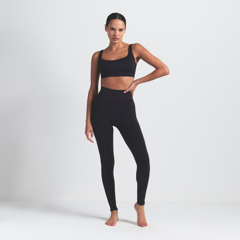 NikeSKIMS VINTAGE SEAMLESS LEGGING 26" | OBSIDIAN