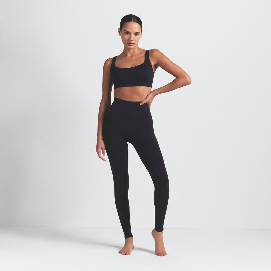NikeSKIMS VINTAGE SEAMLESS LEGGING 26" | OBSIDIAN
