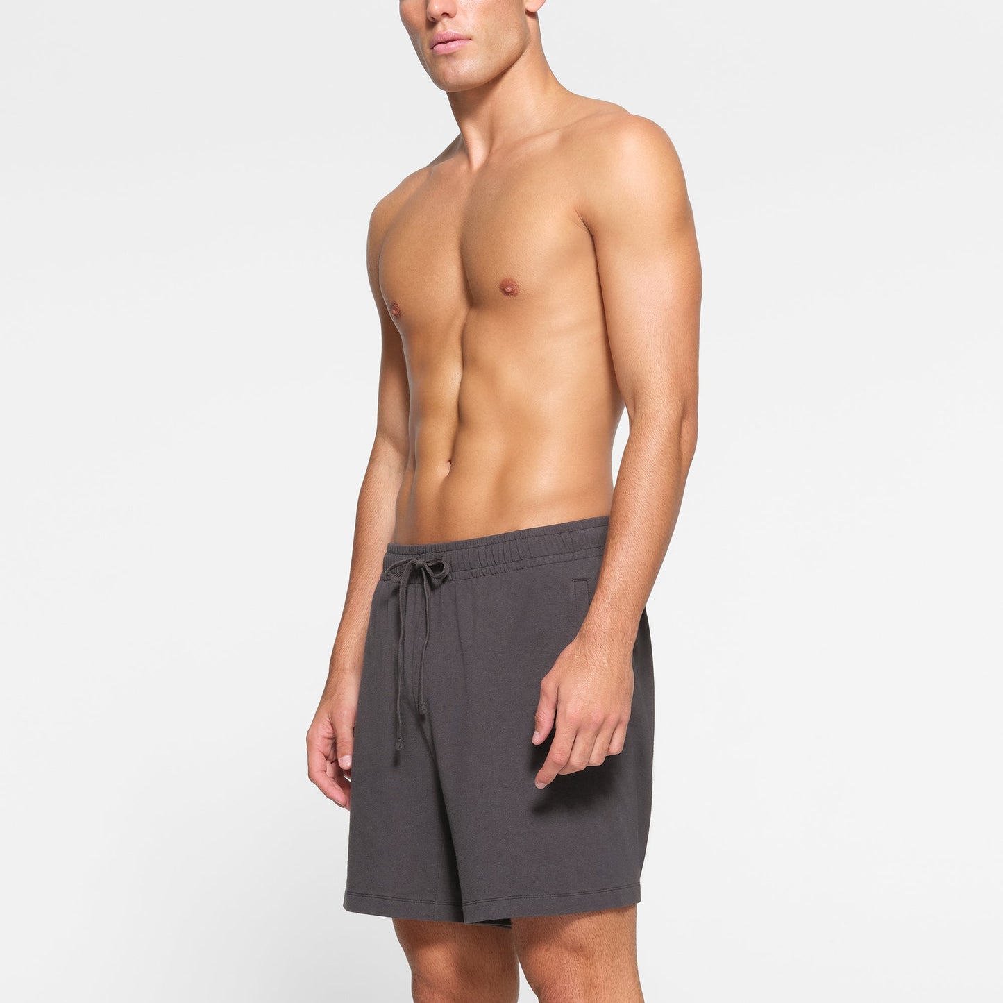 JERSEY LOUNGE MENS RELAXED SHORT | ASH