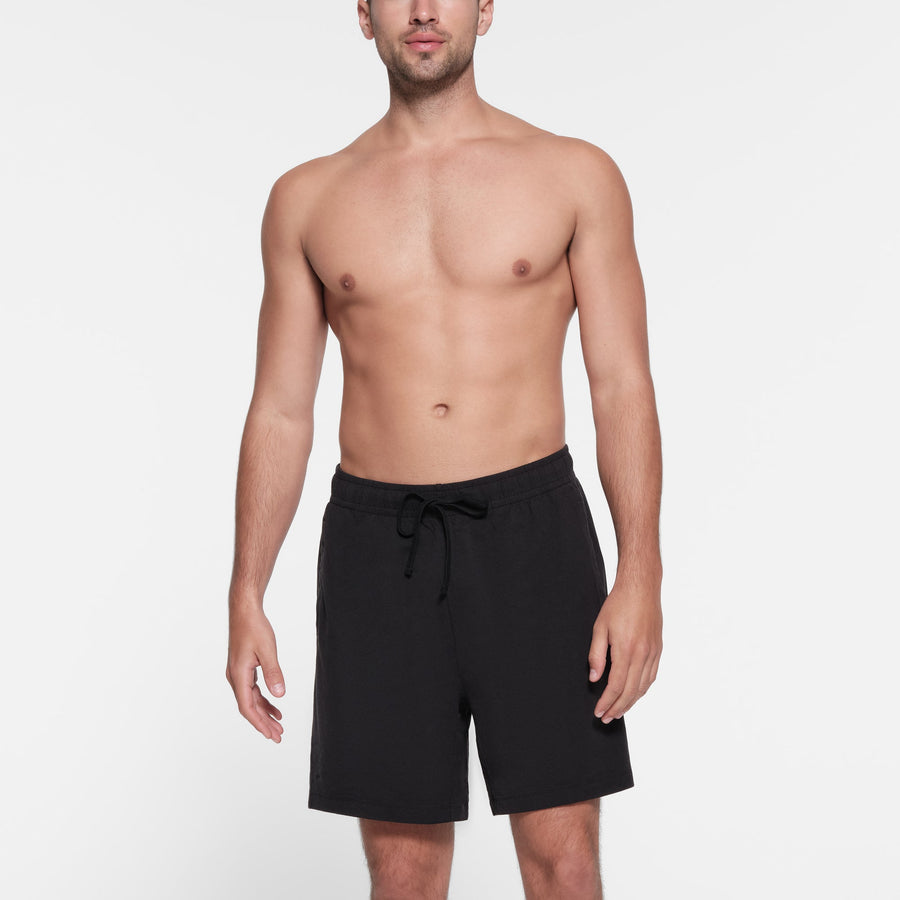 JERSEY LOUNGE MENS RELAXED SHORT | OBSIDIAN