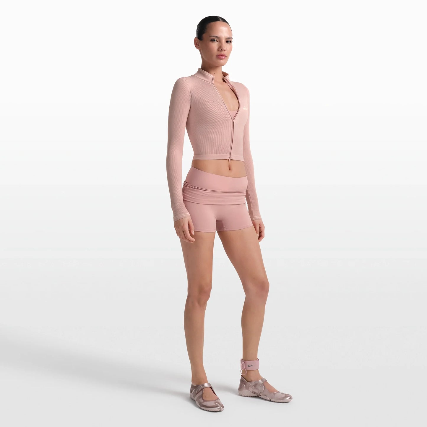 NikeSKIMS MATTE 3" FOLDOVER SHORT | HIMALAYAN