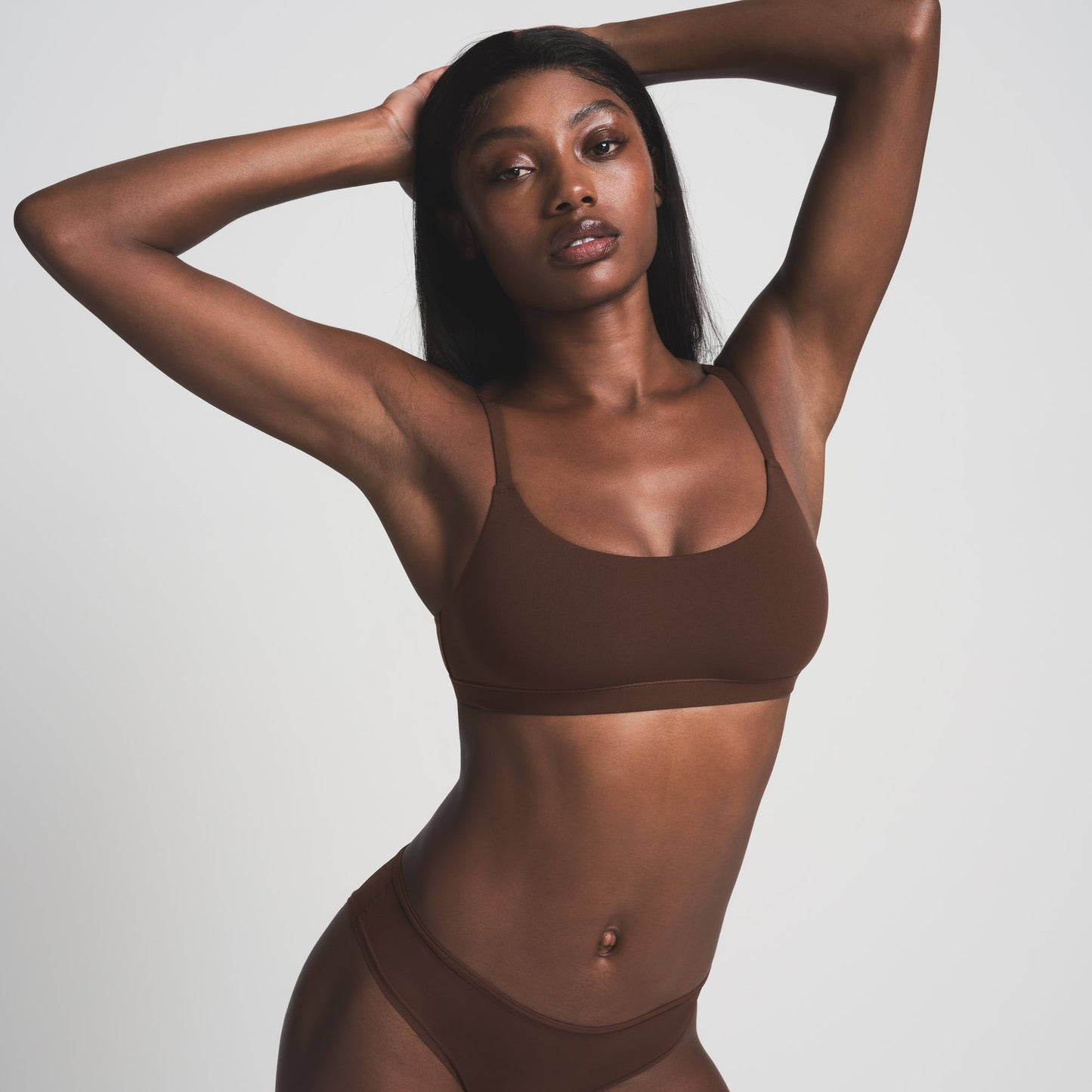FITS EVERYBODY SCOOP BRALETTE | COCOA