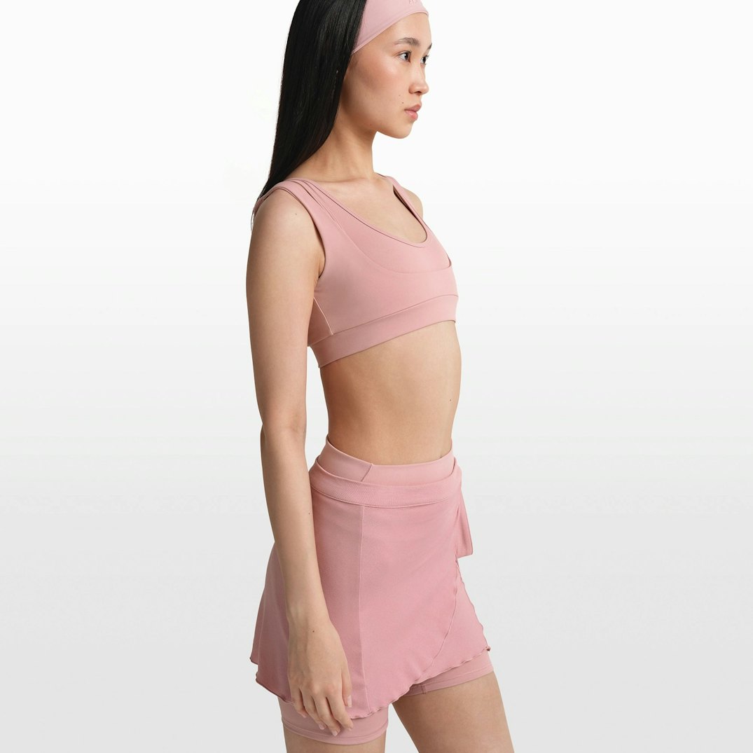 NikeSKIMS MATTE DOUBLE STRAP SCOOP BRA | HIMALAYAN