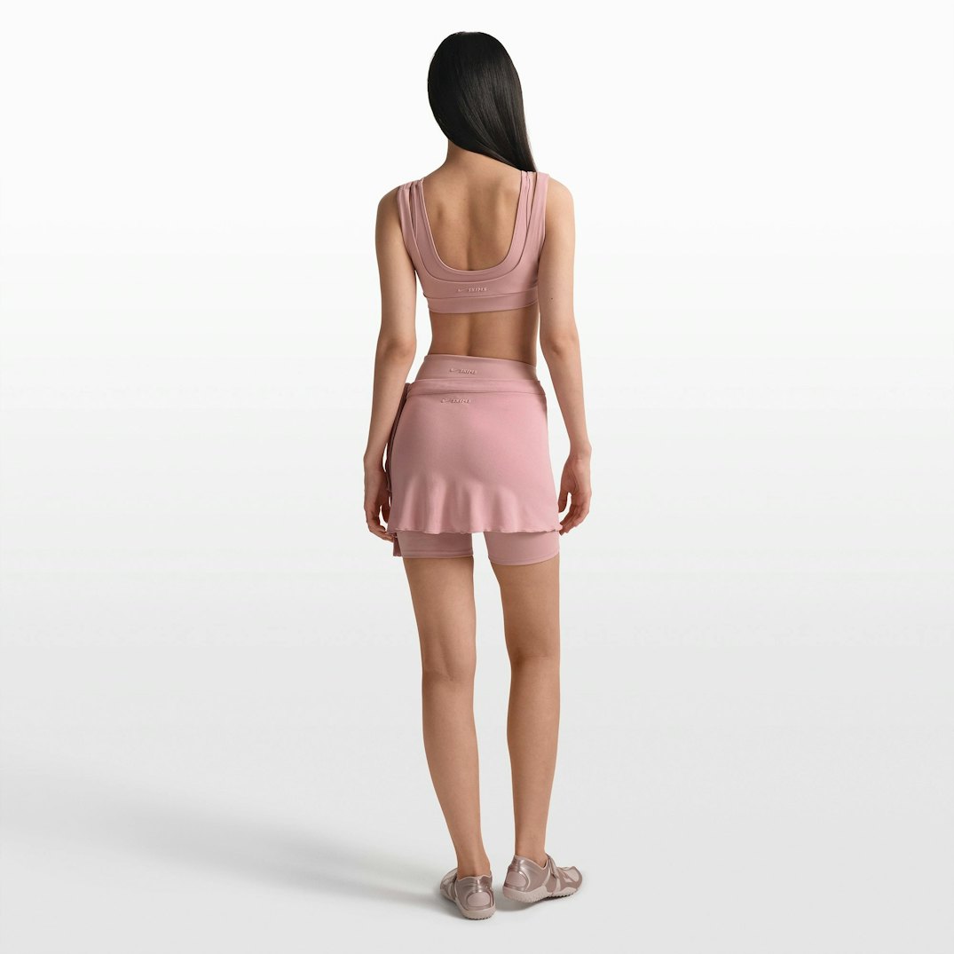 NikeSKIMS MATTE DOUBLE STRAP SCOOP BRA | HIMALAYAN