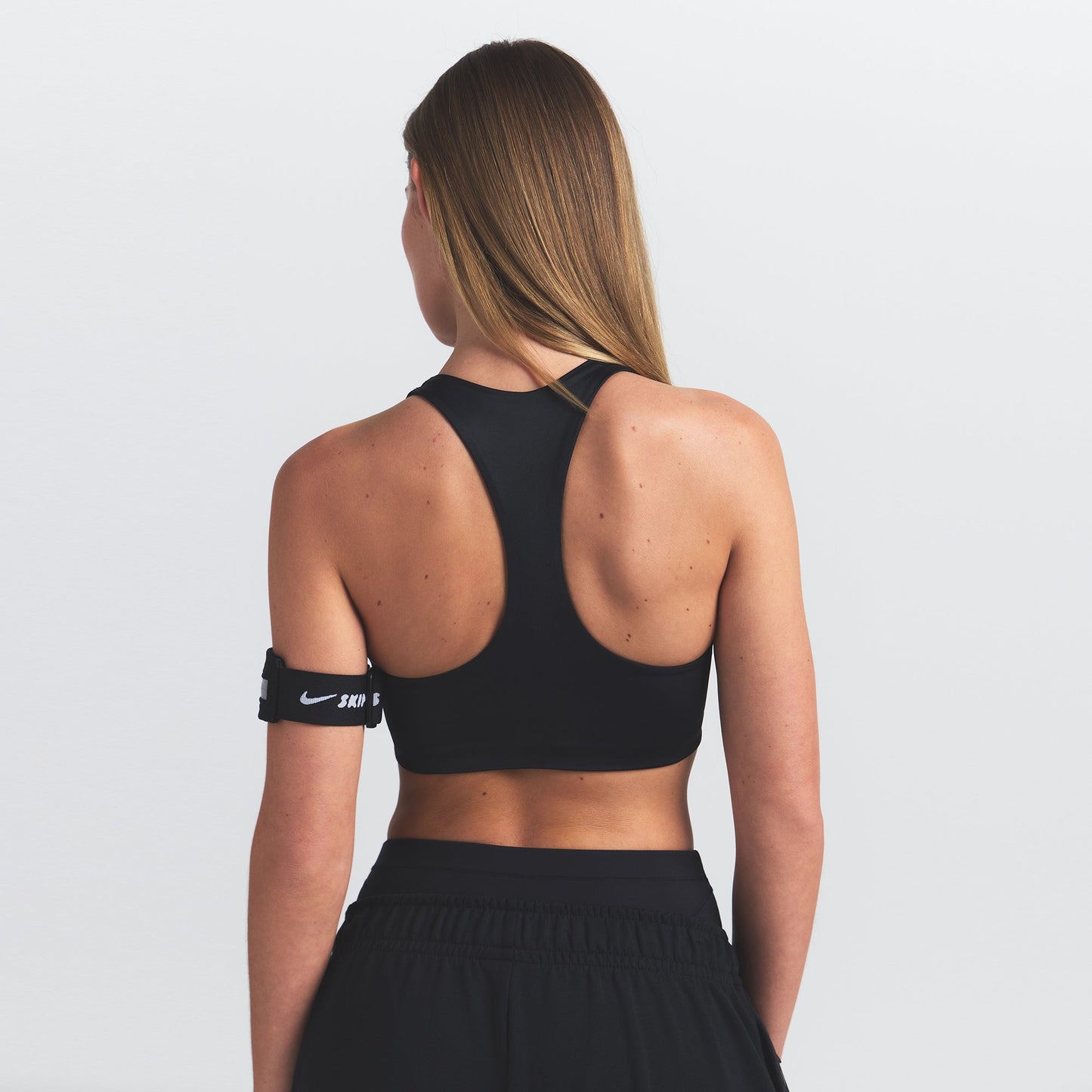 NikeSKIMS SHINE RACER BACK BRA | OBSIDIAN
