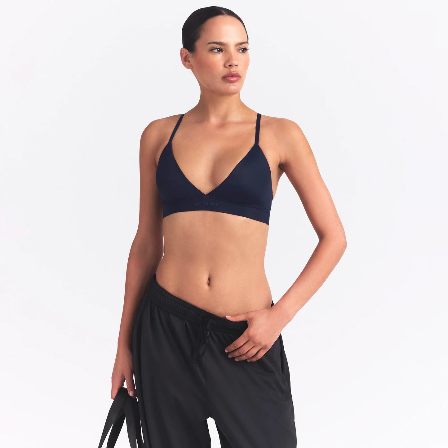 NikeSKIMS SHINE TRIANGLE BRA | NAVY