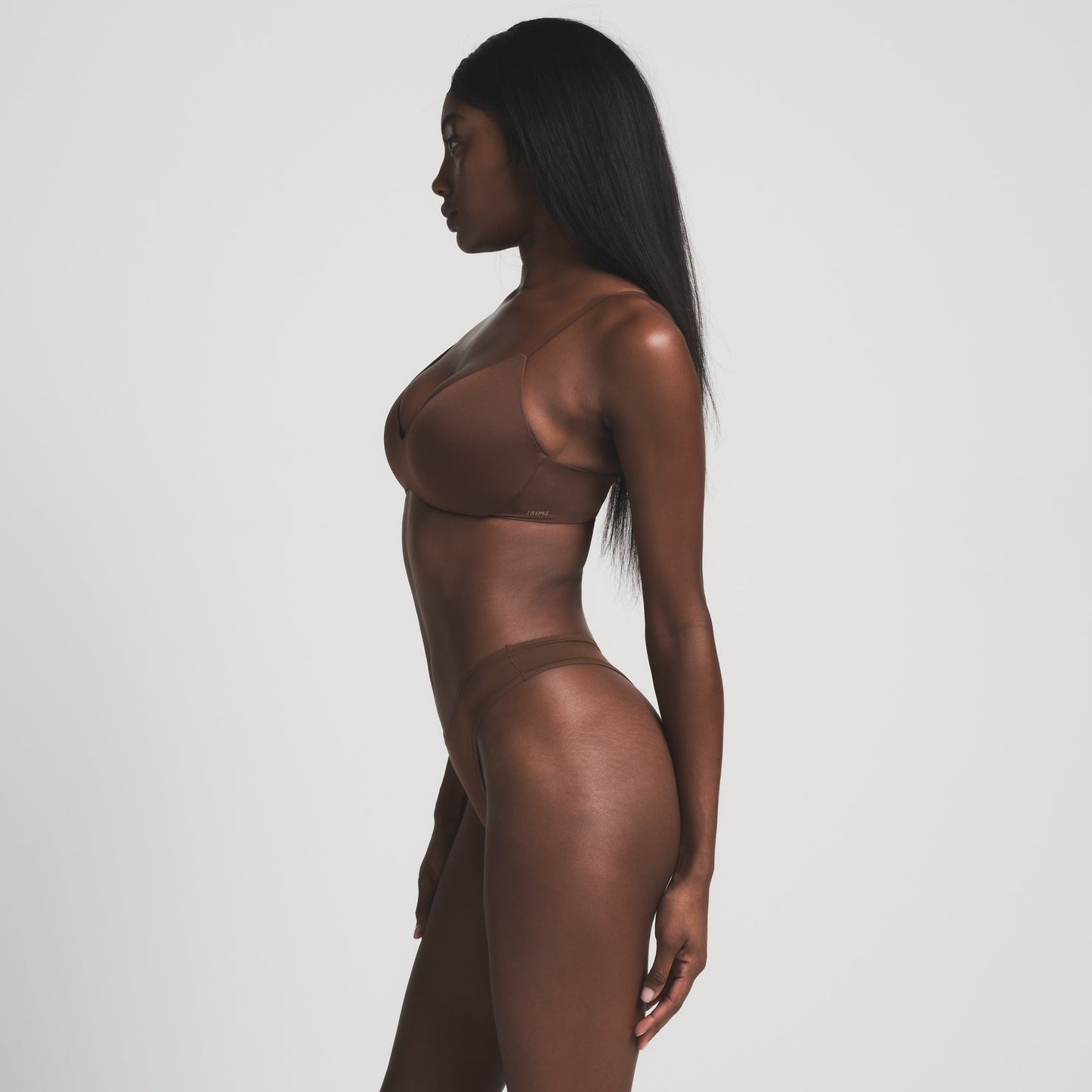 WIRELESS FORM PUSH-UP PLUNGE BRA | COCOA
