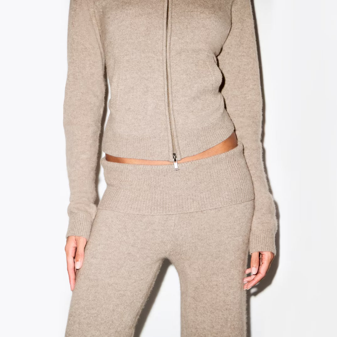 WOOL CASHMERE PANT | LINEN