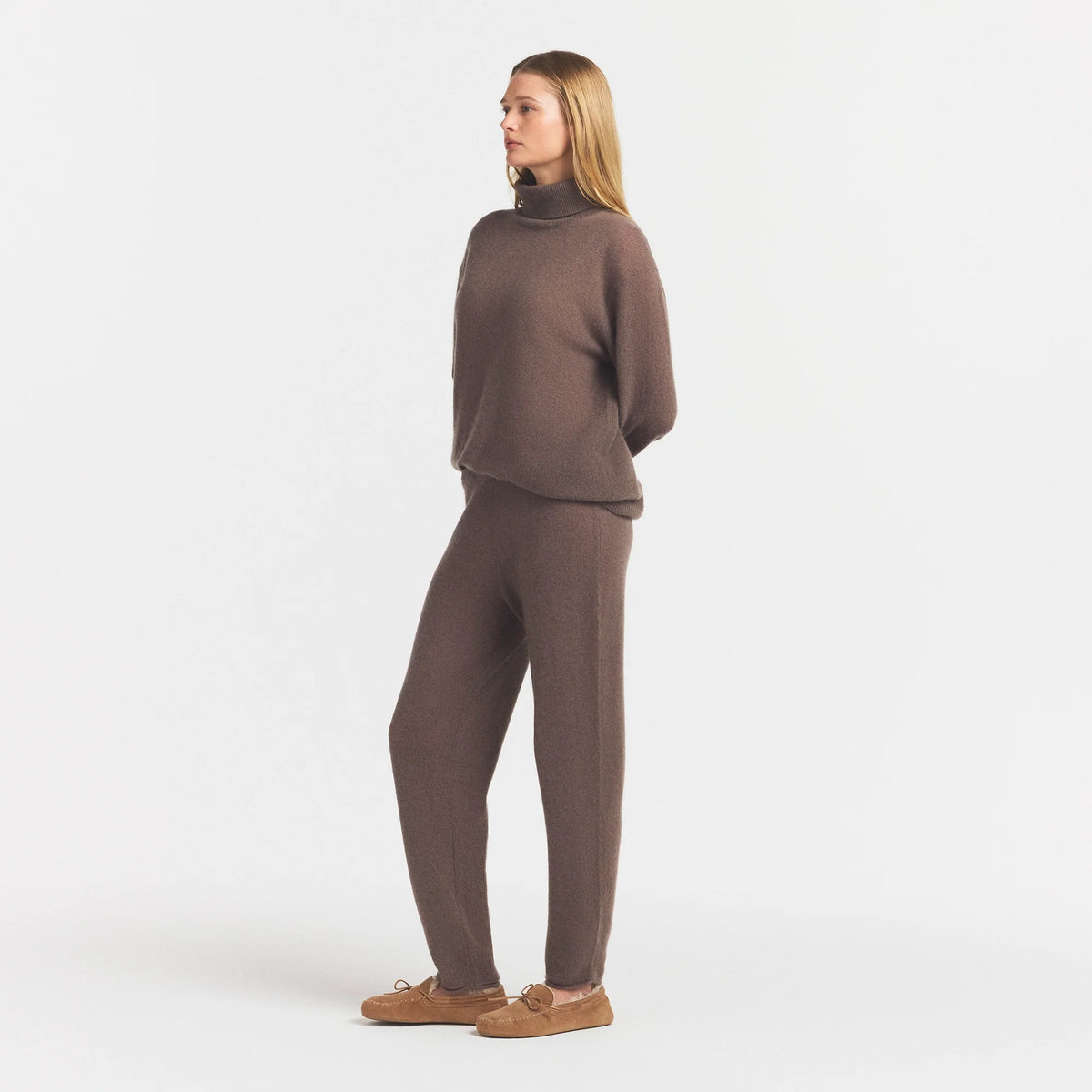 AIRY CASHMERE JOGGER | AMETHYST
