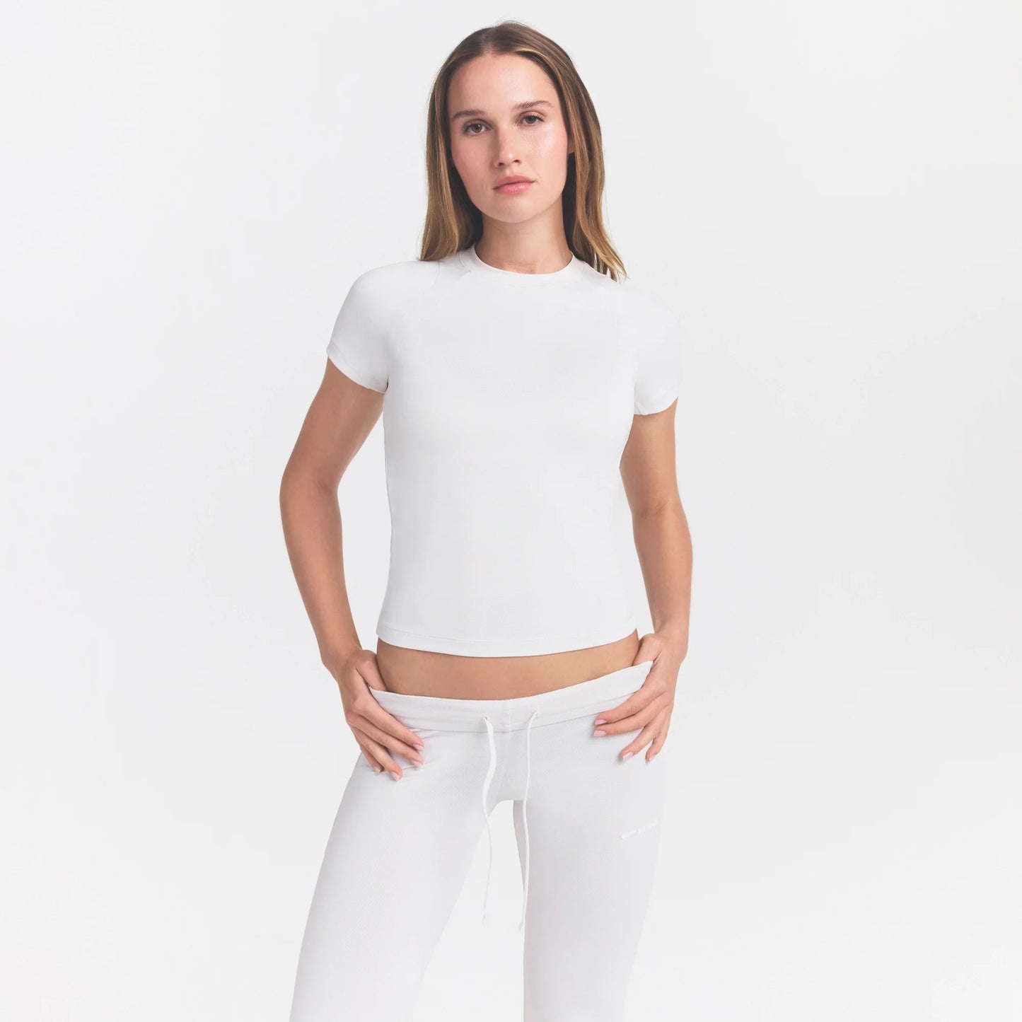 NikeSKIMS AIRY DRI-FIT™ BABY TEE | IVORY