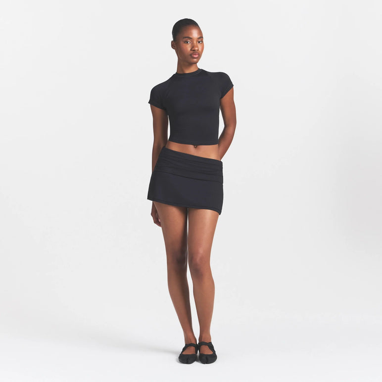 NikeSKIMS AIRY DRI-FIT FOLDOVER SKORT | OBSIDIAN