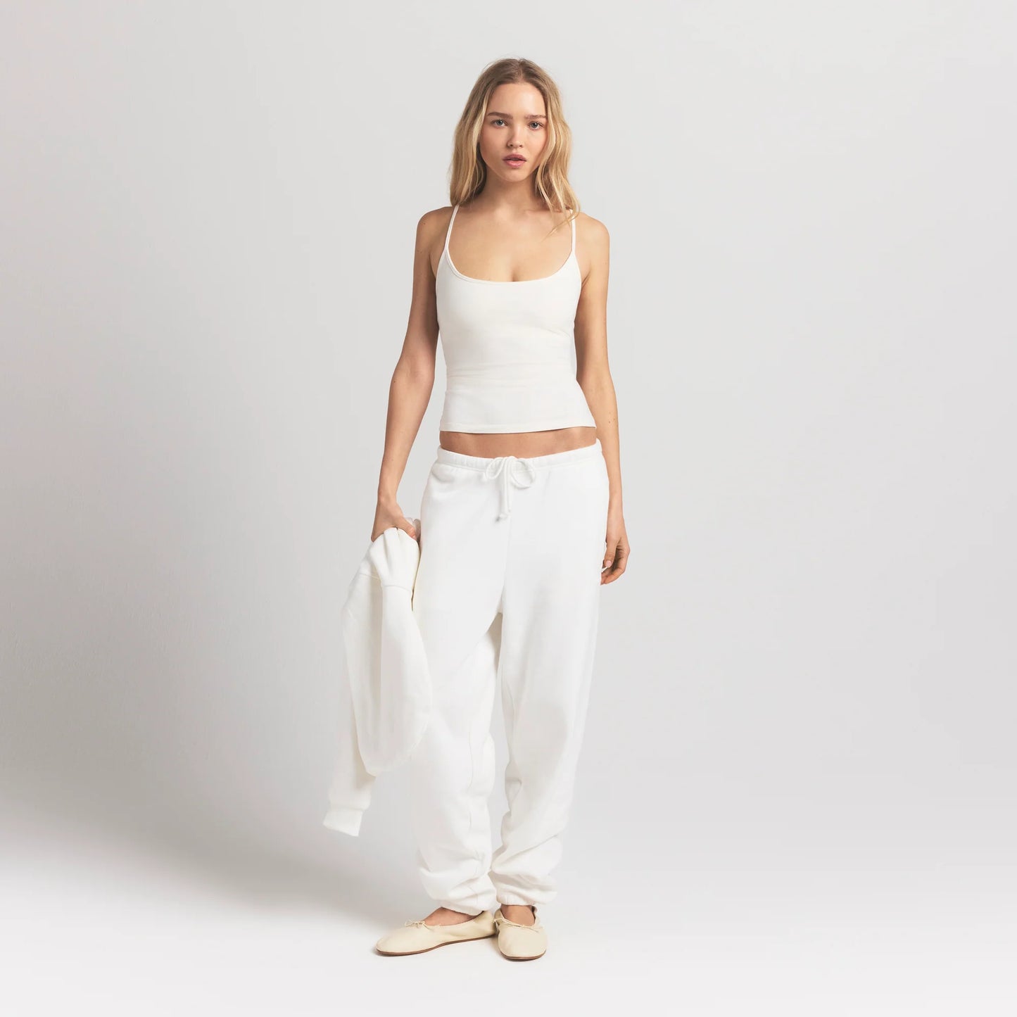 COTTON FLEECE CLASSIC JOGGER | MARBLE