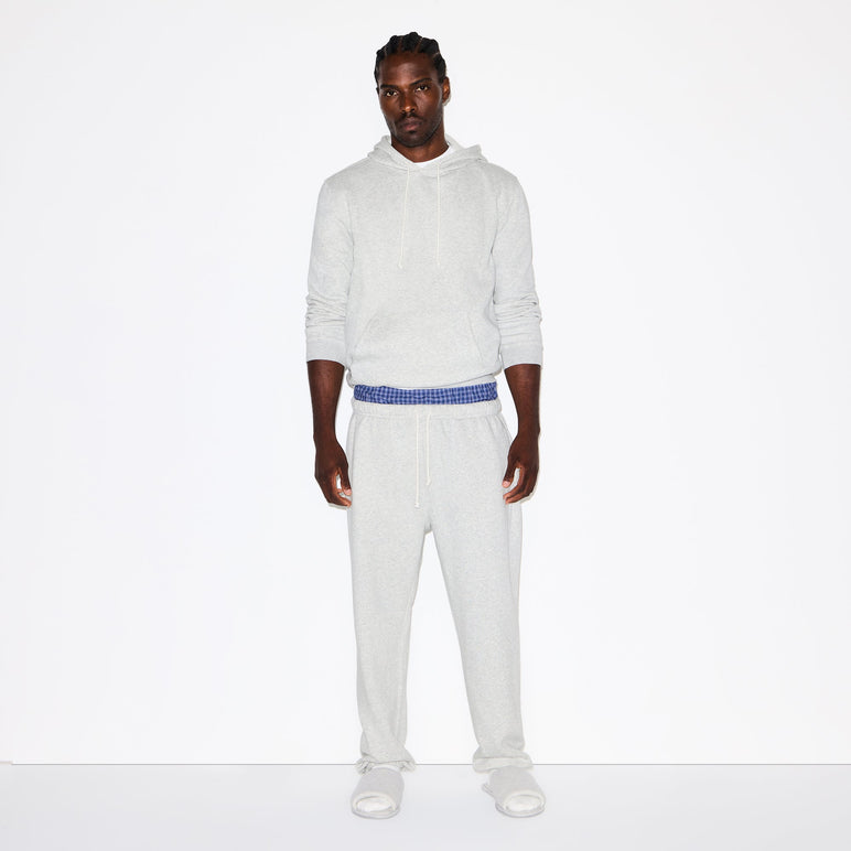 FLEECE LOUNGE MENS RELAXED JOGGER | LIGHT HEATHER GREY