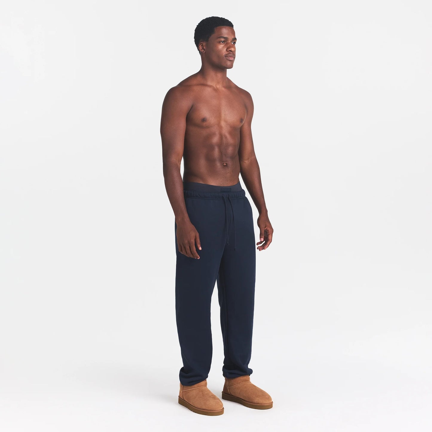 FLEECE LOUNGE MENS RELAXED JOGGER | NAVY