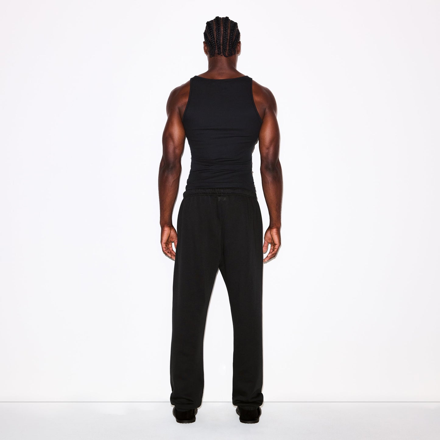 FLEECE LOUNGE MENS RELAXED JOGGER | WASHED ONYX