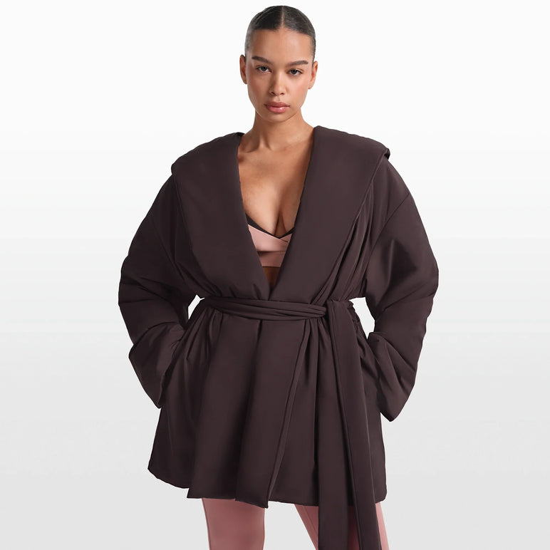NikeSKIMS WOVEN NYLON WRAP COAT | PHOENIX