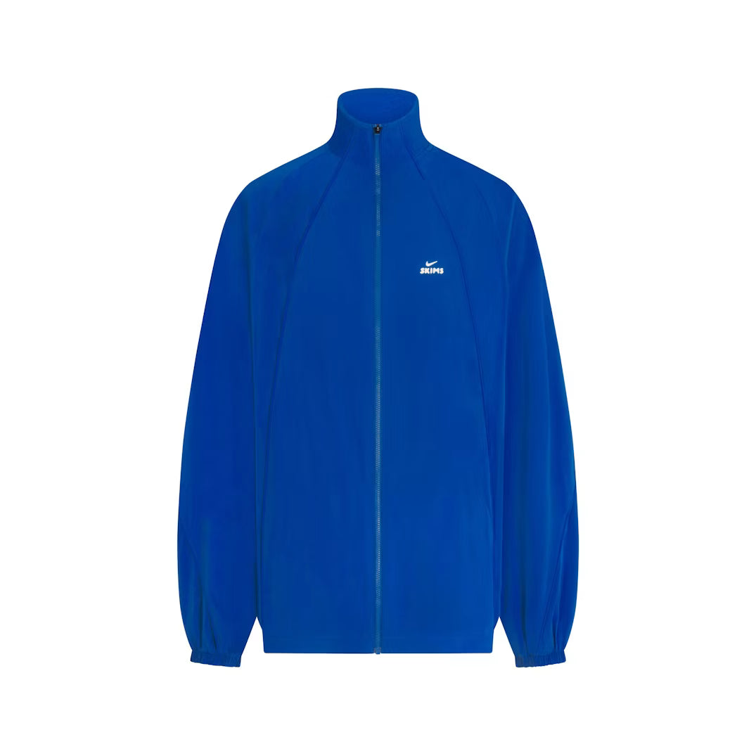 NikeSKIMS STRETCH NYLON OVERSIZED JACKET | NSKM COBALT