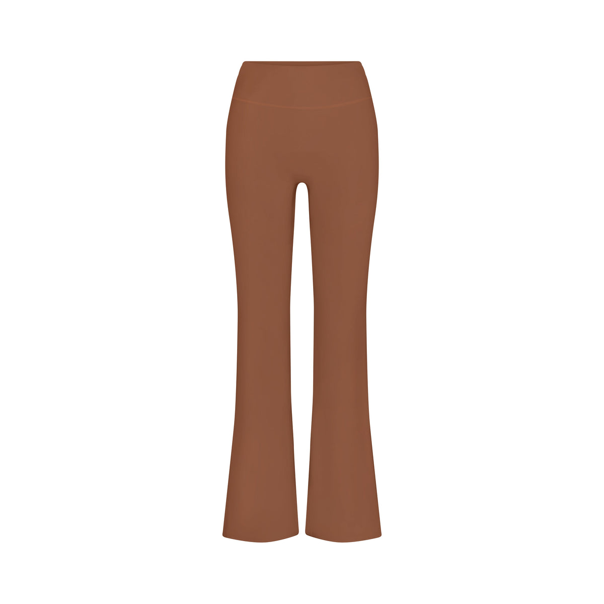 NikeSKIMS MATTE SLIM FLARE LEGGING | CAROB BROWN