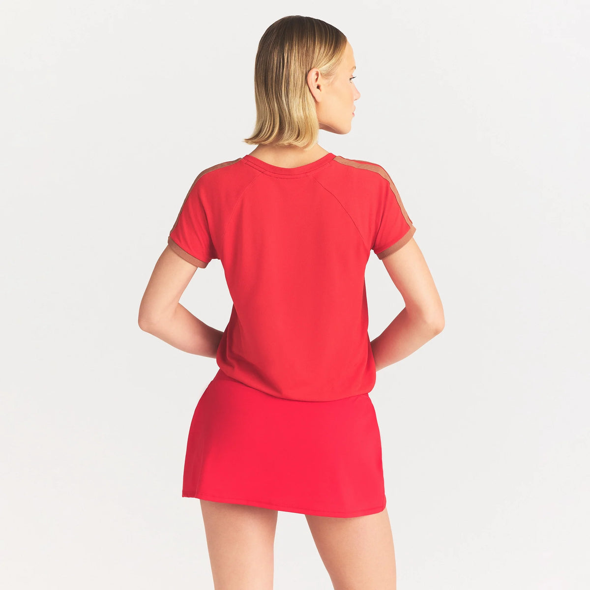 NikeSKIMS MATTE SKORT | UNIVERSITY RED