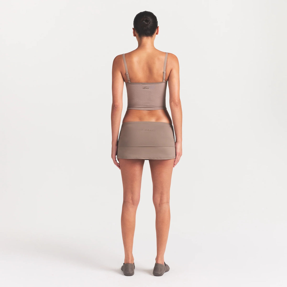 NikeSKIMS AIRY DRI-FIT FOLDOVER SKORT | DRIFTWOOD