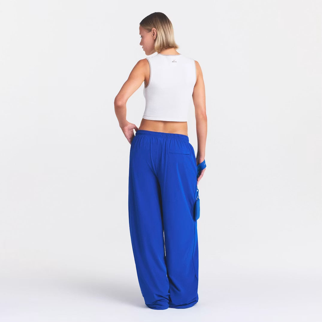 NikeSKIMS STRETCH NYLON OVERSIZED PANTS | NSKM COBALT