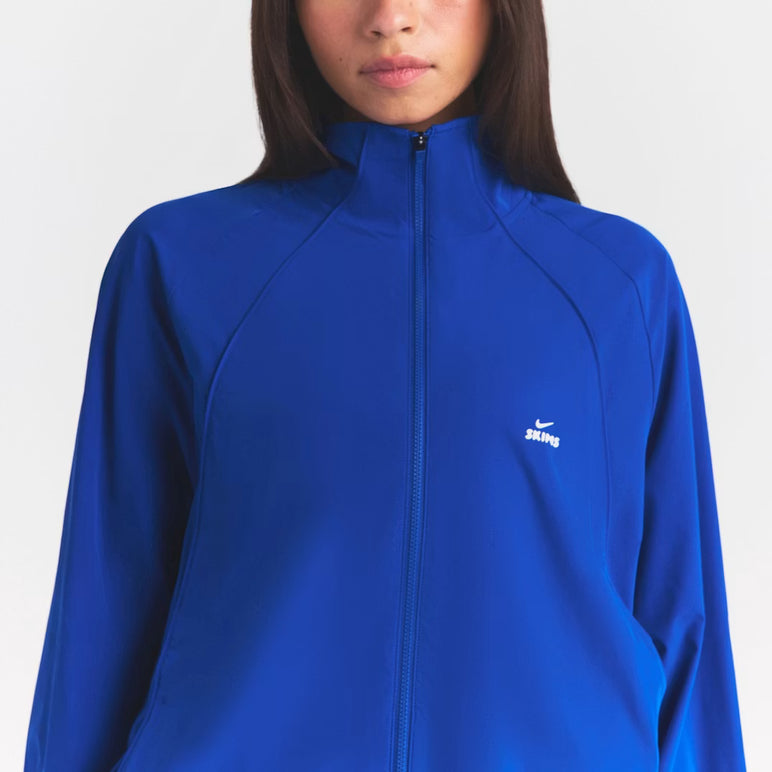 NikeSKIMS STRETCH NYLON OVERSIZED JACKET | NSKM COBALT