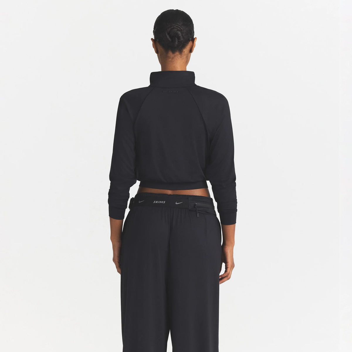 NikeSKIMS AIRY DRI-FIT™ TRACK JACKET | OBSIDIAN