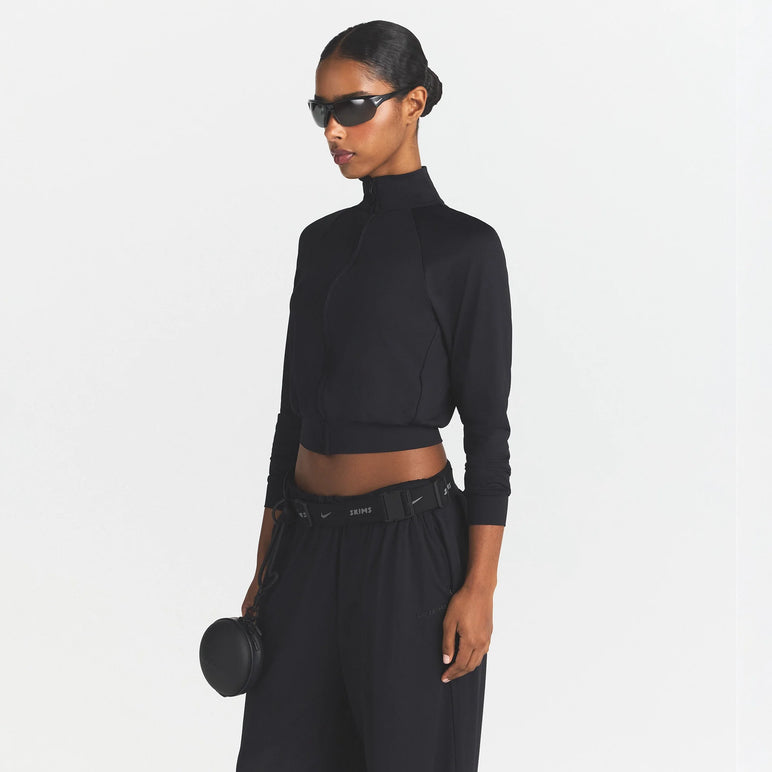 NikeSKIMS AIRY DRI-FIT™ TRACK JACKET | OBSIDIAN