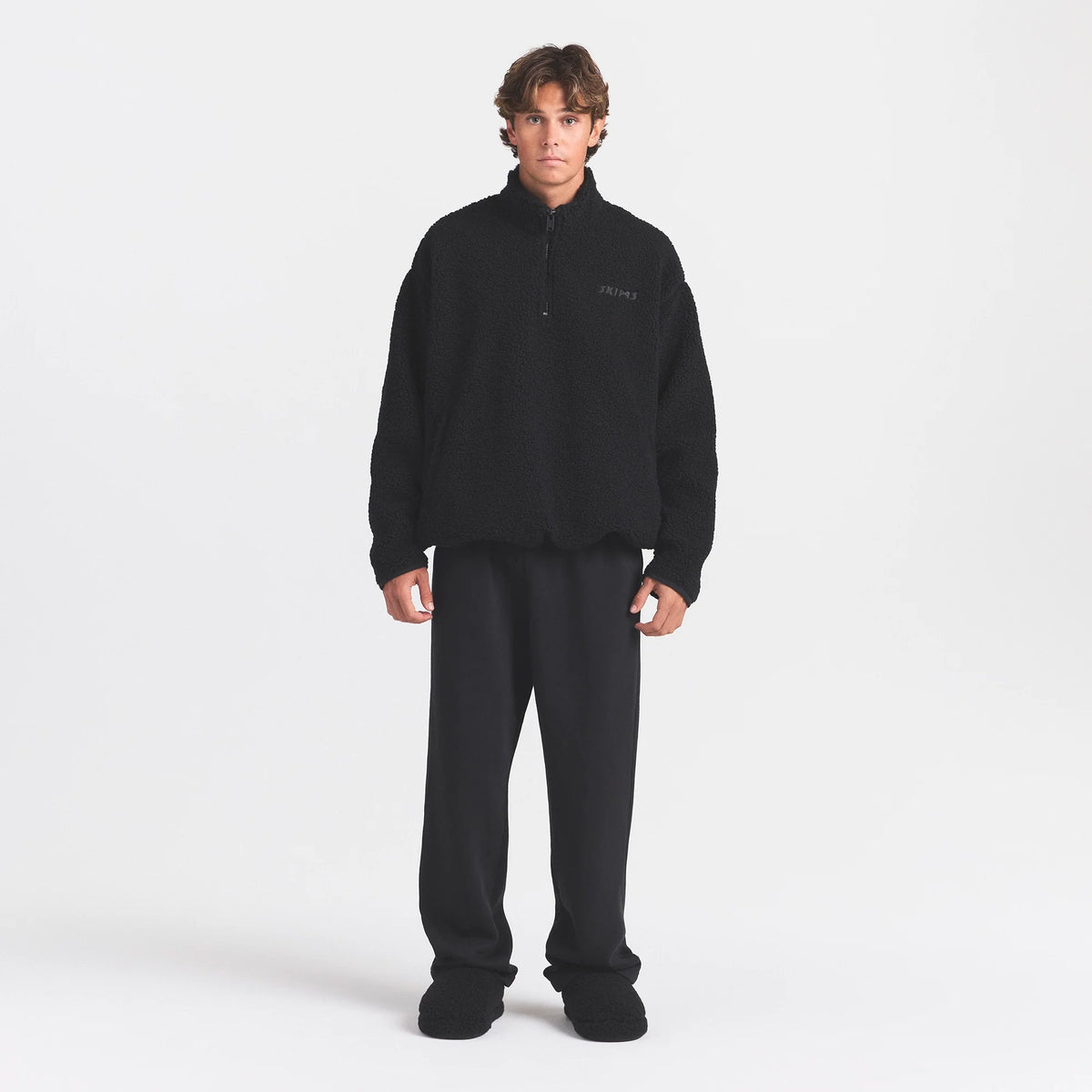 SHERPA MENS QUARTER ZIP | ONYX