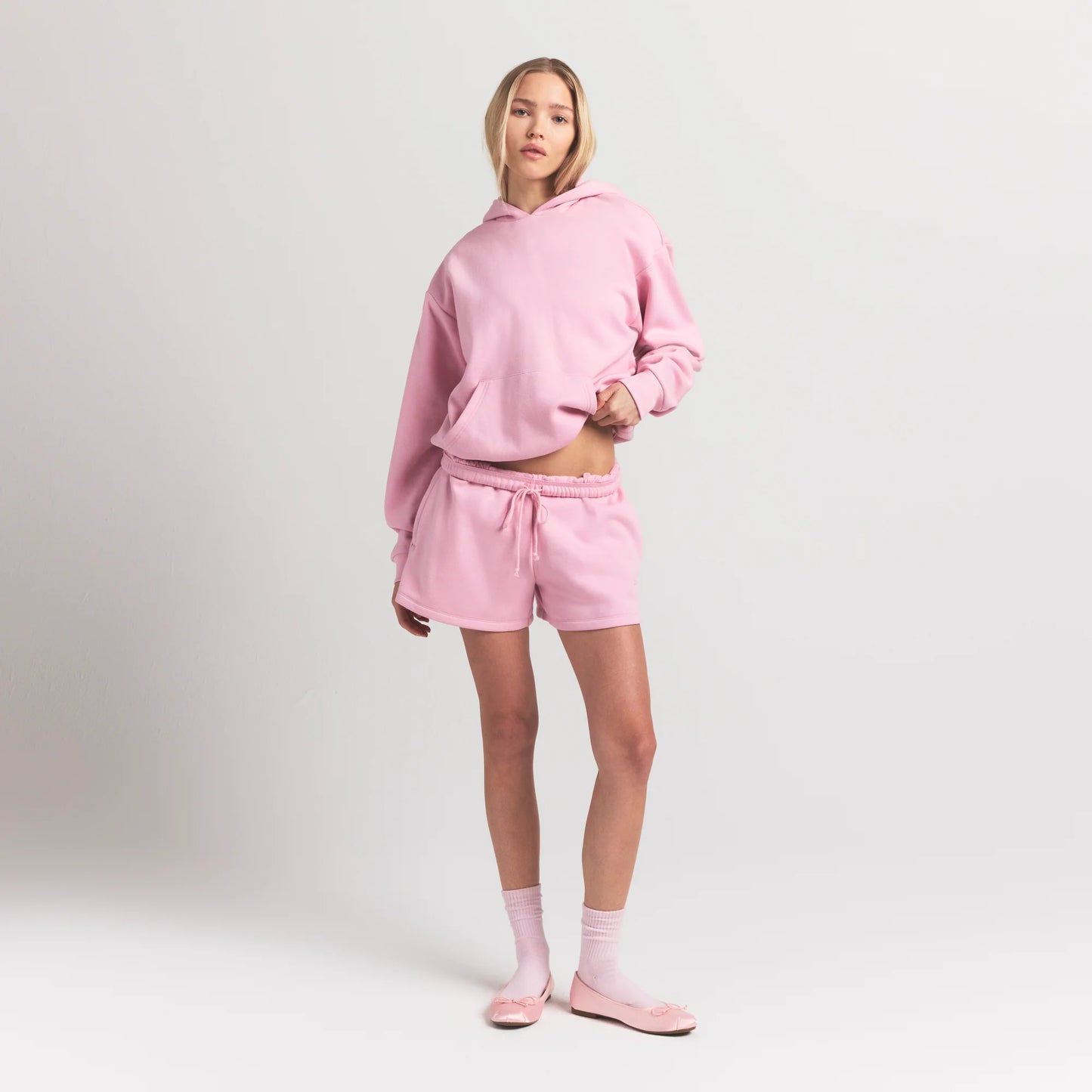 COTTON FLEECE CLASSIC HOODIE | HALITE