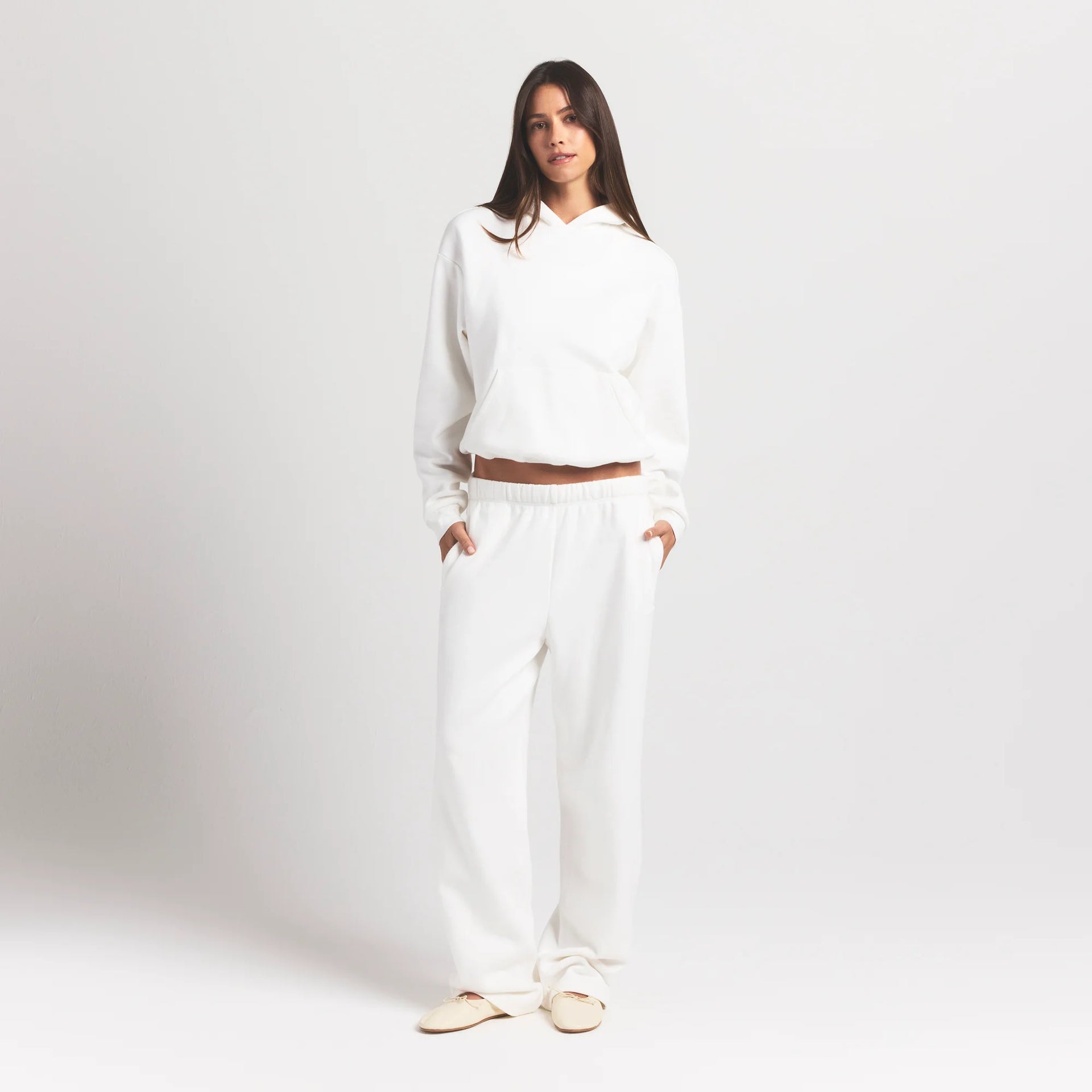 COTTON FLEECE CLASSIC HOODIE | MARBLE