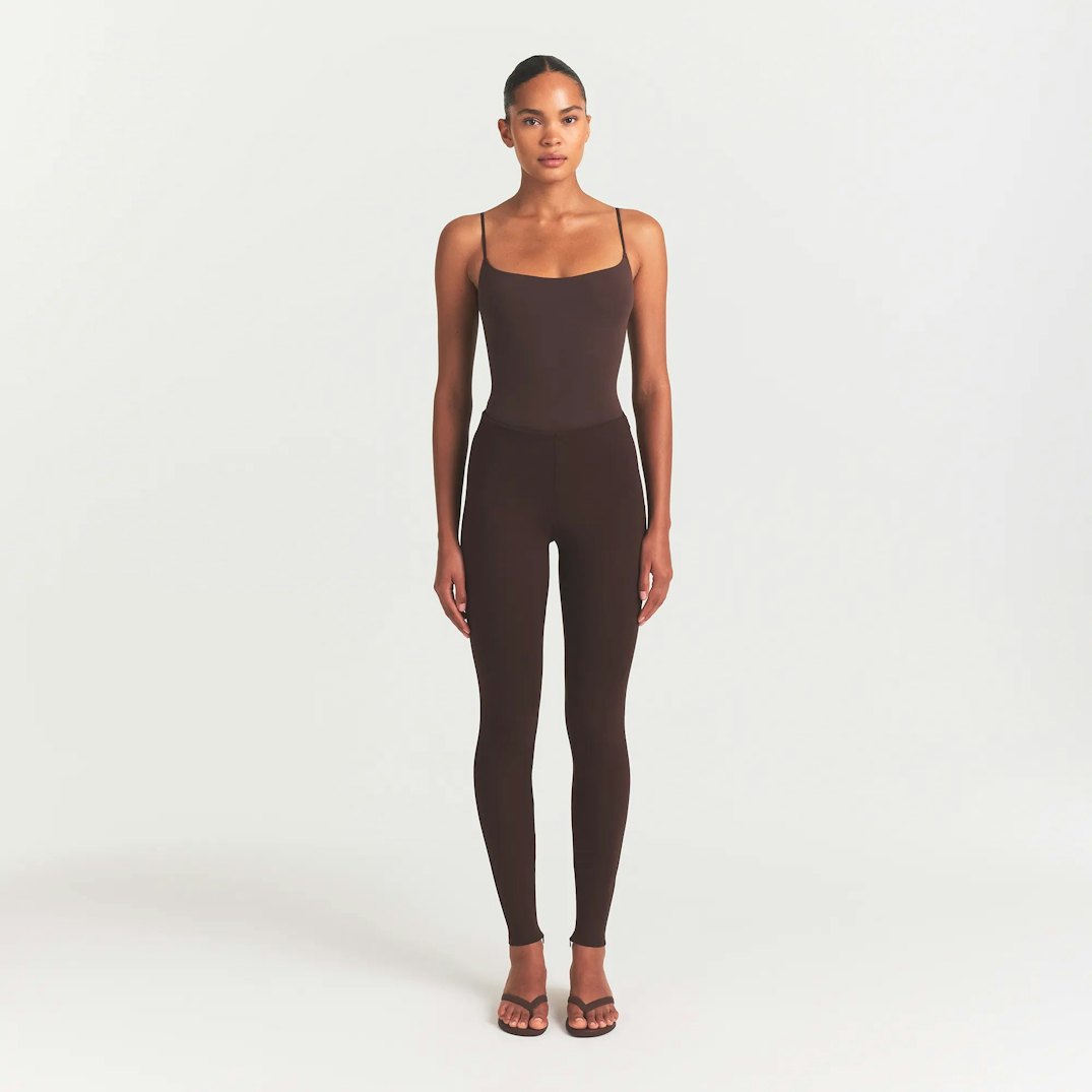 THE ESSENTIAL COLLECTION HIGH-WAISTED LEGGING | ESPRESSO