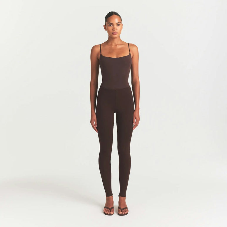THE ESSENTIAL COLLECTION HIGH-WAISTED LEGGING | ESPRESSO