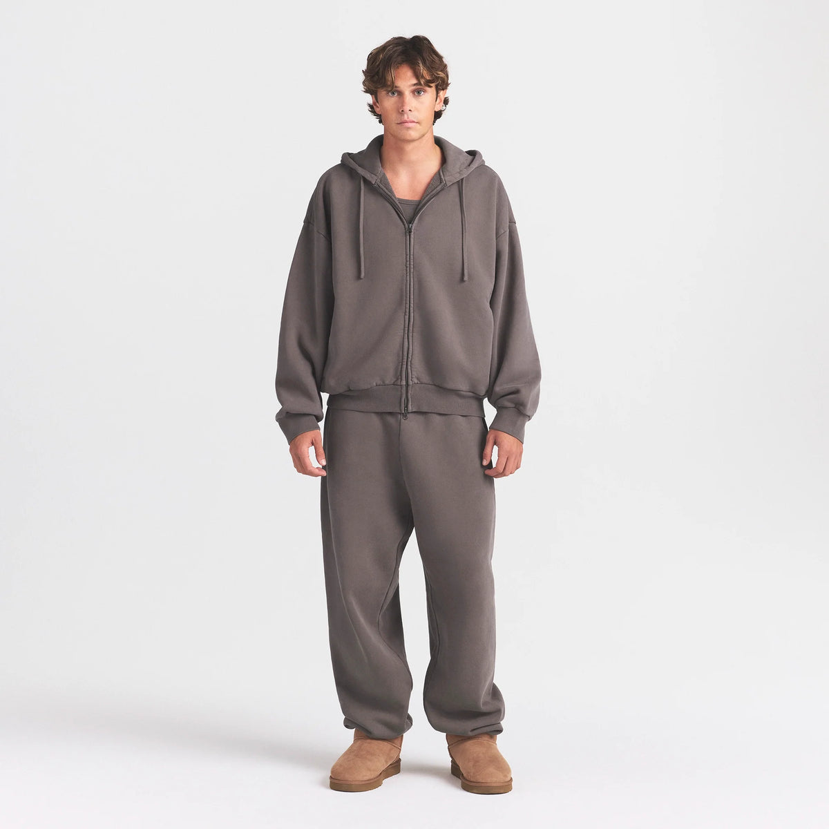 HEAVYWEIGHT FLEECE MENS JOGGER | STERLING