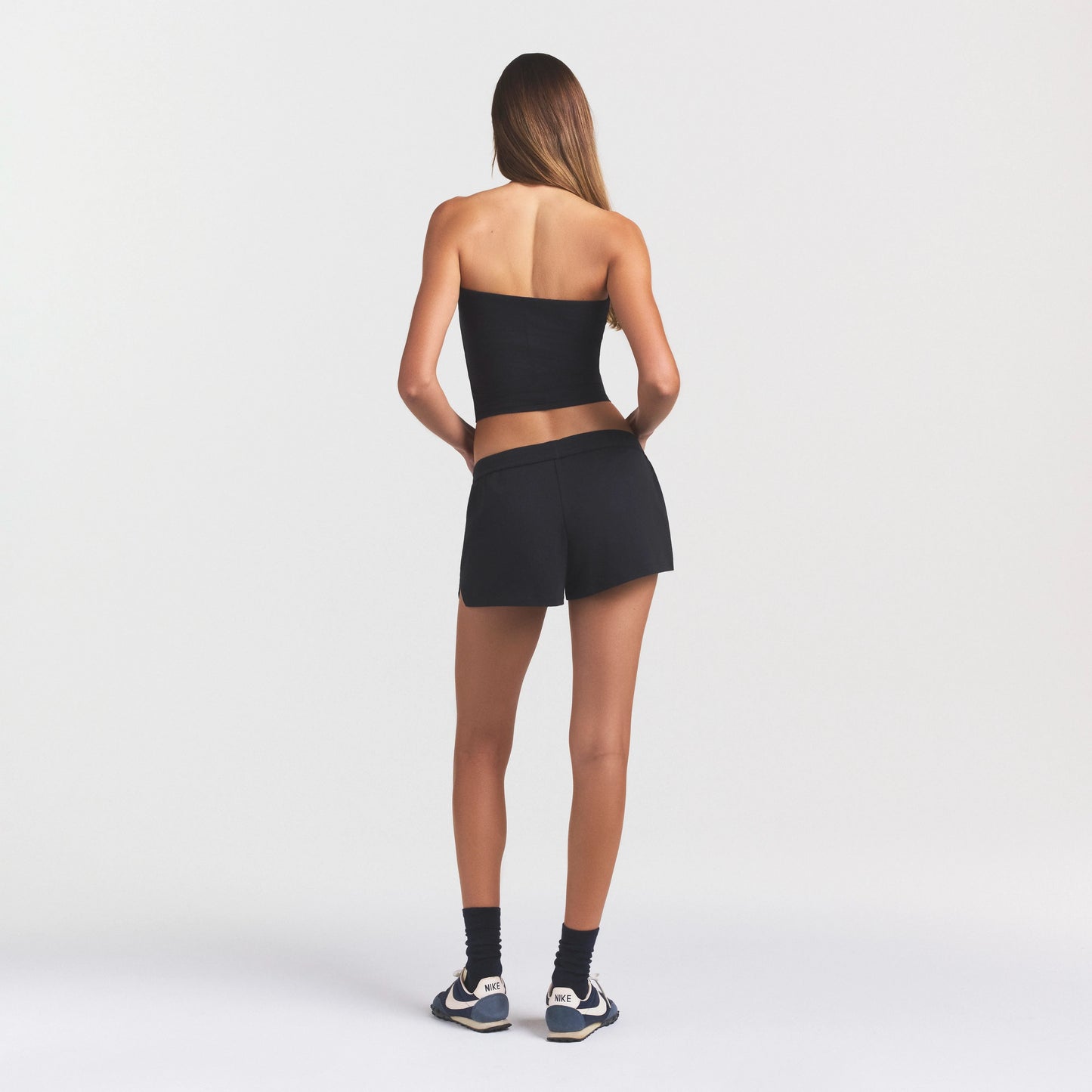 COTTON JERSEY LOOSE SHORT | SOOT