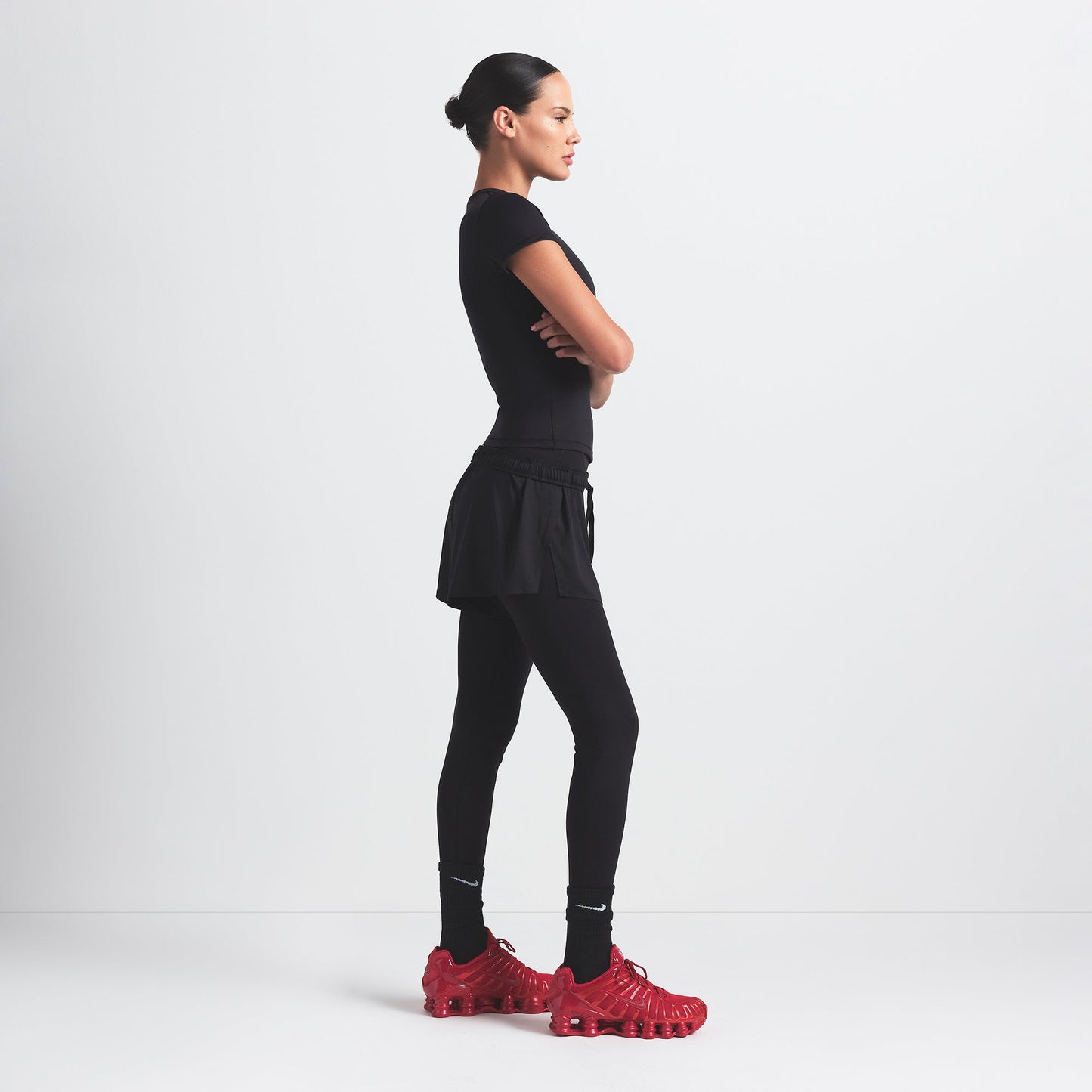 NikeSKIMS AIRY MINI SHORT | OBSIDIAN