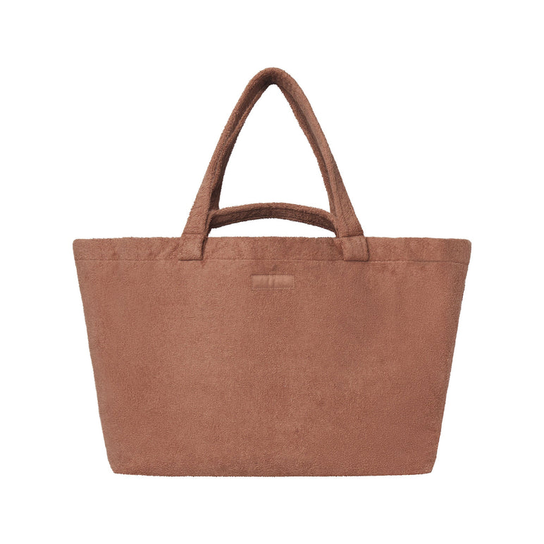 TERRY JUMBO TOTE | SIENNA
