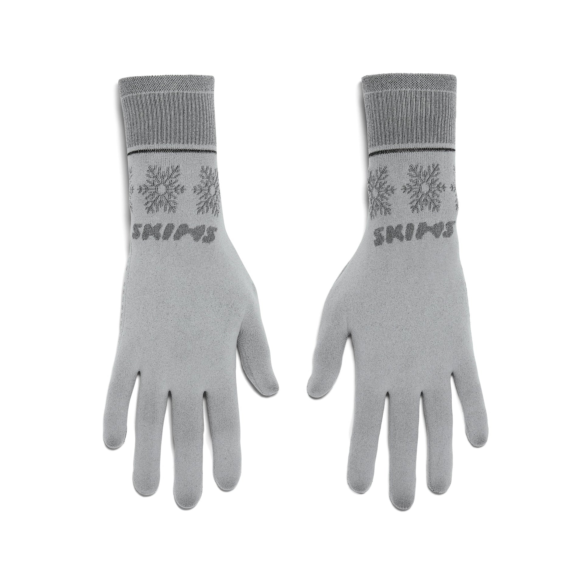 SKIMS FIRST LAYERS GLOVES | MIRROR WINTER FAIR ISLE